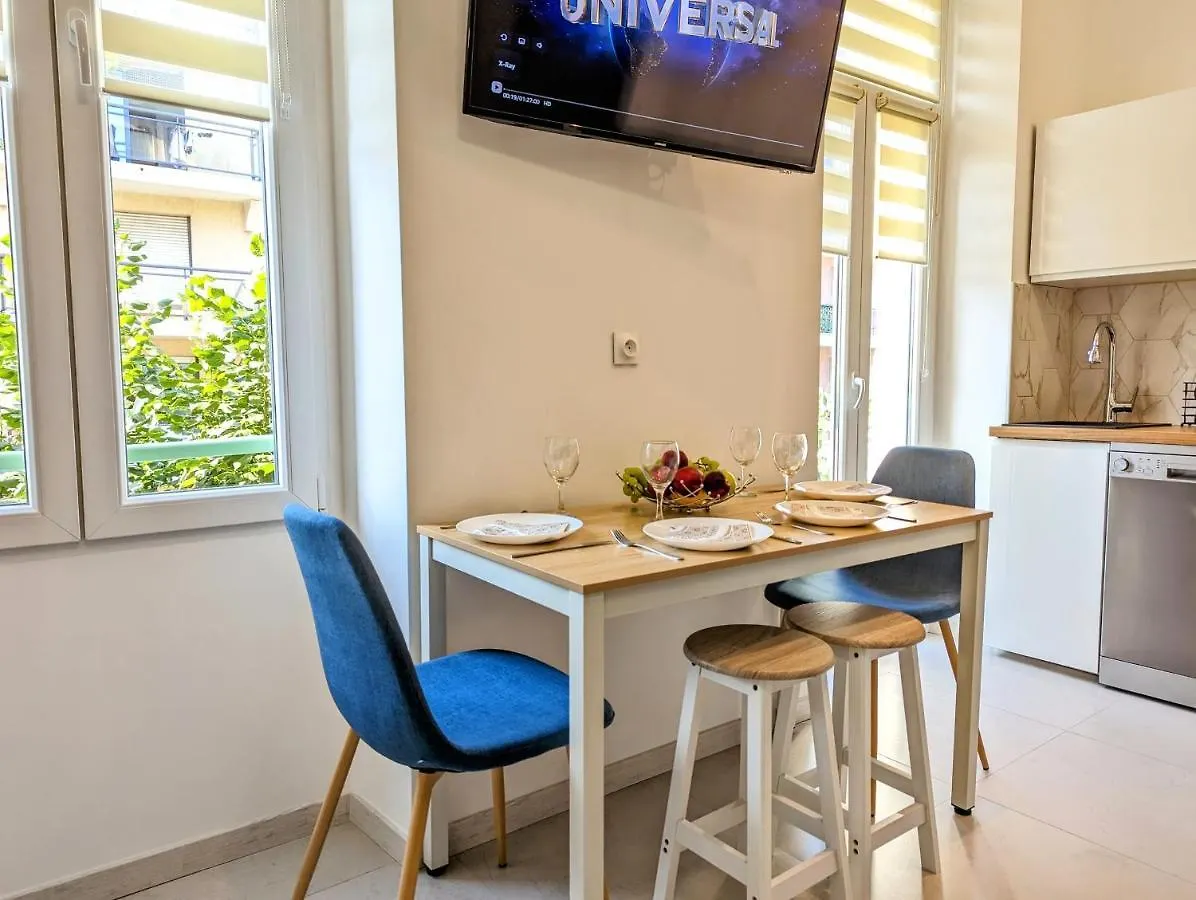 Cozy T2 - Lovely Balcony - Center - Liberation - Clim - Wifi Nizza Franciaország
