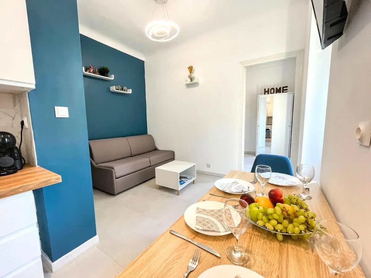 Cozy T2 - Lovely Balcony - Center - Liberation - Clim - Wifi Nice 0*,  France